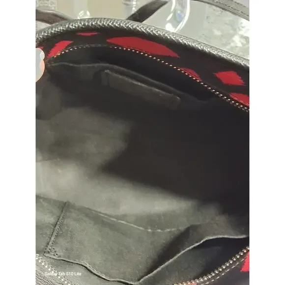 Coach mini city zip tote in wild plaid - Picture 6 of 10